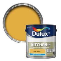 Dulux Kitchen Honey Mustard Matt Emulsion Paint 2.5L