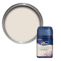 Dulux Travels In Colour Evening Barley Cream Flat Matt Emulsion Paint 50ml Tester Pot