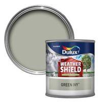 Dulux Weathershield Green Ivy Matt Masonry Paint 250ml Tester Pot