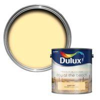 dulux travels in colour sunny day yellow flat matt emulsion paint 25l