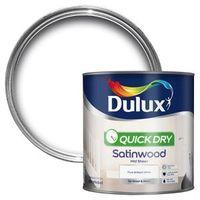 Dulux Interior Pure Brilliant White Satinwood Wood & Metal Paint 2.5L