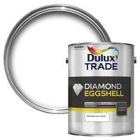 Dulux Trade Interior Pure Brilliant White Eggshell Wood & Metal Paint 5L Tin