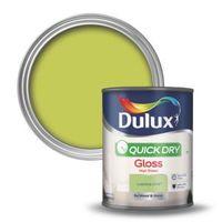 dulux interior luscious lime gloss wood metal paint 750ml