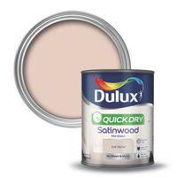 dulux interior soft stone satinwood wood metal paint 750ml