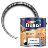 Dulux Easycare Pure Brilliant White Matt Emulsion Paint 2.5L