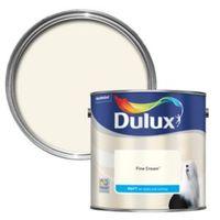 dulux standard fine cream matt wall ceiling paint 25l