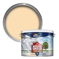 Dulux Weathershield Buttermilk Cream Masonry Paint 10L