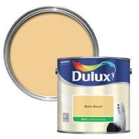Dulux Standard Butter Biscuit Silk Wall & Ceiling Paint 2.5L