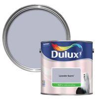 dulux standard lavender quartz silk wall ceiling paint 25l