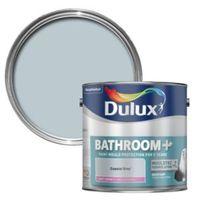 dulux bathroom coastal grey soft sheen wall ceiling paint 25l