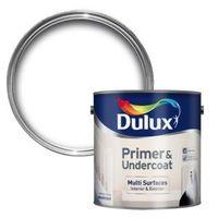 Dulux White Most Surfaces Primer & Undercoat 2.5L
