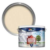 Dulux Weathershield Gardenia Cream Masonry Paint 10L