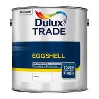 Dulux Trade Interior Eggshell White Eggshell Wood & Metal Paint 2.5L