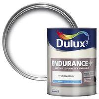 Dulux Endurance Pure Brilliant White Matt Emulsion Paint 5L