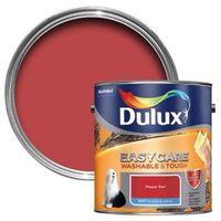 dulux easycare pepper red matt emulsion paint 25l