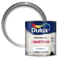 Dulux Professional Interior Pure Brilliant White Gloss Wood & Metal Paint 2.5L