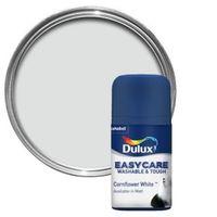 Dulux Easycare Cornflower White Matt Emulsion Paint 50ml Tester Pot