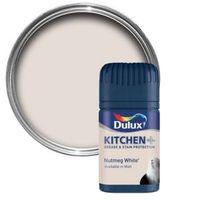 Dulux Kitchen Nutmeg White Matt Emulsion Paint 50ml Tester Pot