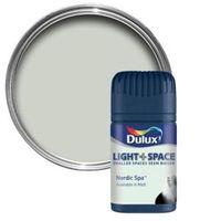 dulux light space nordic spa matt emulsion paint 50ml tester pot