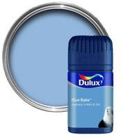 Dulux Blue Babe Matt Emulsion Paint 50ml Tester Pot