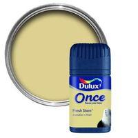 dulux fresh stem matt emulsion paint 50ml tester pot