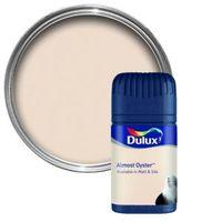 Dulux Neutrals Almost Oyster Matt Emulsion Paint 50ml Tester Pot