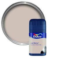 Dulux Neutrals Just Walnut Matt Emulsion Paint 50ml Tester Pot
