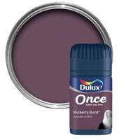 Dulux Mulberry Burst Matt Emulsion Paint 50ml Tester Pot