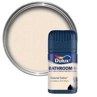 dulux bathroom natural calico soft sheen emulsion paint 50ml tester po ...