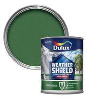 Dulux Weathershield Exterior Buckingham Green Gloss Wood & Metal Paint 750ml