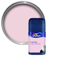 Dulux Pretty Pink Matt Emulsion Paint 50ml Tester Pot