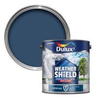 dulux weathershield exterior oxford blue gloss wood metal paint 25l