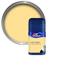 Dulux Lemon Tropics Matt Emulsion Paint 50ml Tester Pot