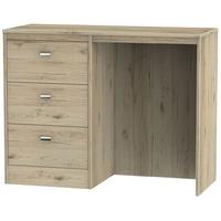 dubai bordeaux oak dressing table vanity knee hole