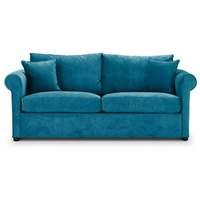 Durham Velvet 3 Seater Sofa Teal