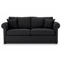 Durham Fabric 3 Seater Sofa Ebony