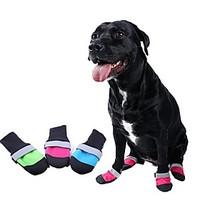 durable waterproof warm keeping shoes for pets dogs