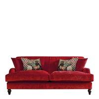 dulcie large sofa vintage red