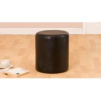 Dunston Footstool Black