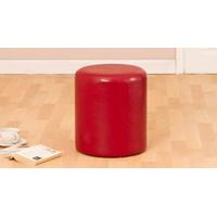 Dunston Footstool Red