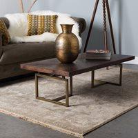 dutchbone class coffee table in retro herringbone design