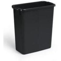 durable durabin 60 litre bin recycled black 1800496221