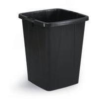 Durable Durabin 90 Litre Recycling Bin Black 1800474221