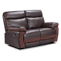 Duo 2 Seater Recliner Sofa Brown