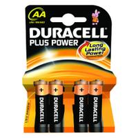 duracell plus battery aa x 4