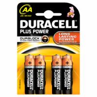 Duracell Plus Power AA - 4 Pack
