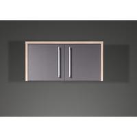 Duo Anthracite 2 door Office Cabinet