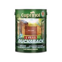 Ducksback 5 Year Waterproof for Sheds & Fences Woodland Moss 5 Litre