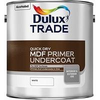 Dulux Trade Quick Dry MDF Primer Undercoat 2.5 Litres Tracked Postage