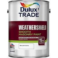 Dulux Trade Weathershield Smooth Brilliant White 5 Litres